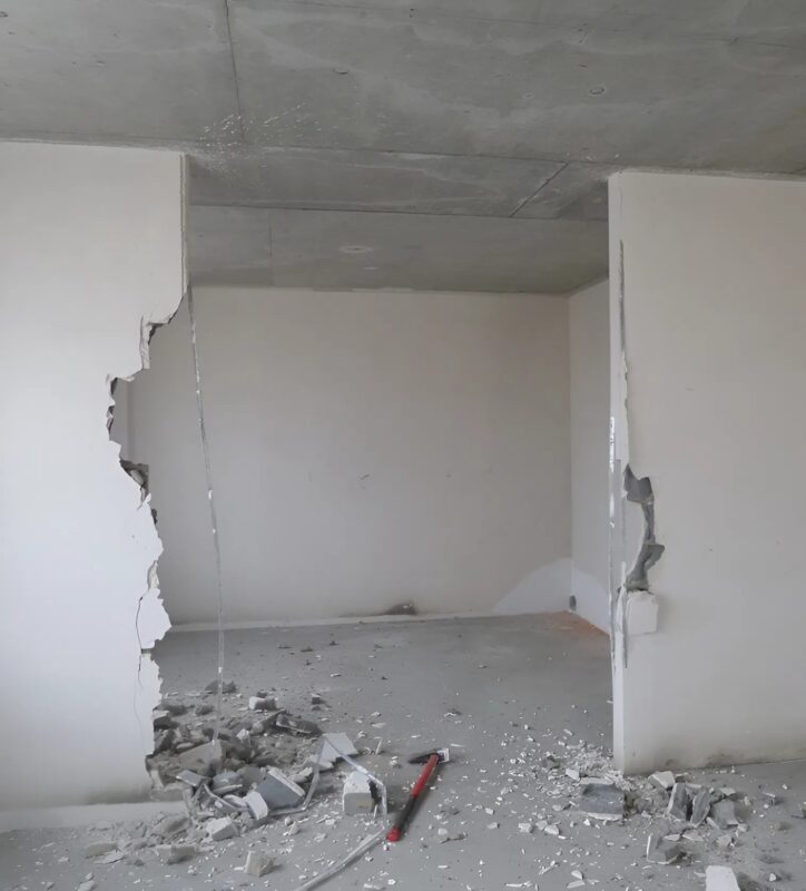 Αργά τη νύχτα, μια γυναίκα άκουσε έναν περίεργο χτύπο από την άλλη πλευρά του τοίχου – και μετά από λίγα λεπτά συνέβη κάτι εντελώς απρόσμενο